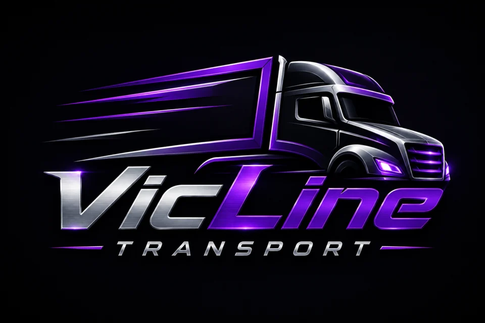 VicLine Transport truck branding